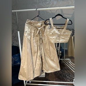 Celine skirt and top crop